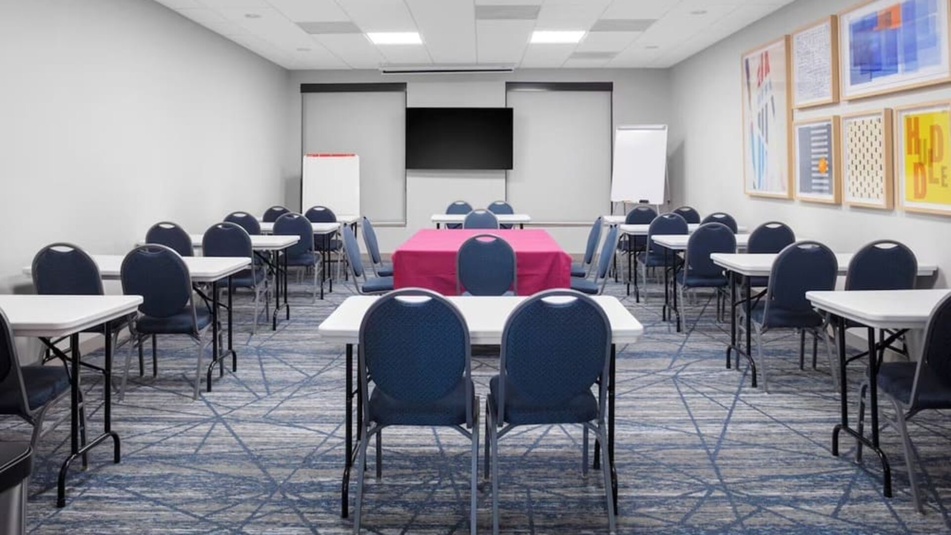 Meeting room at Holiday Inn Express & Suites Hermosa Beach.