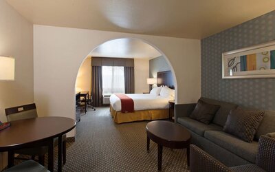 Day use room with living area at Holiday Inn Express & Suites Hermosa Beach.