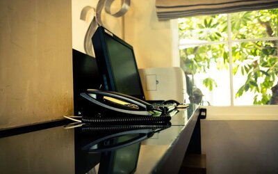 Business center available at Hotel Current.