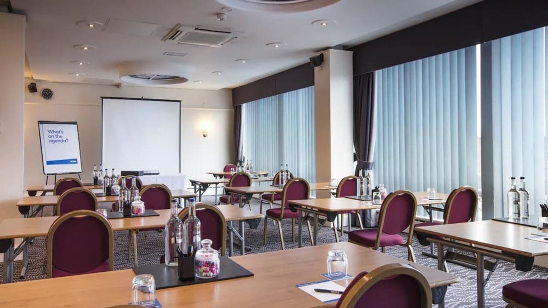 Professional meeting room at Thistle London Heathrow Terminal 5.