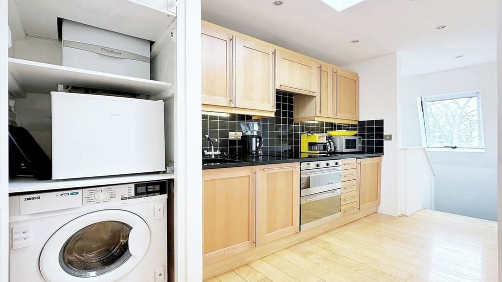 Kitchen and laundry service at Hammersmith One.