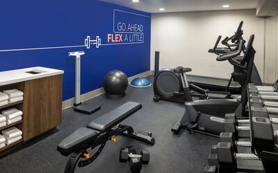 Fitness center available at Holiday Inn Express New York City - Chelsea.