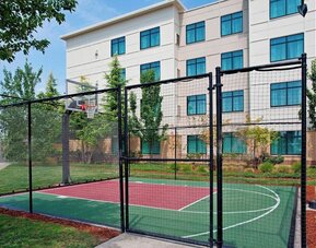 Basketball court available at Residence Inn By Marriott Portland Airport At Cascade Station.