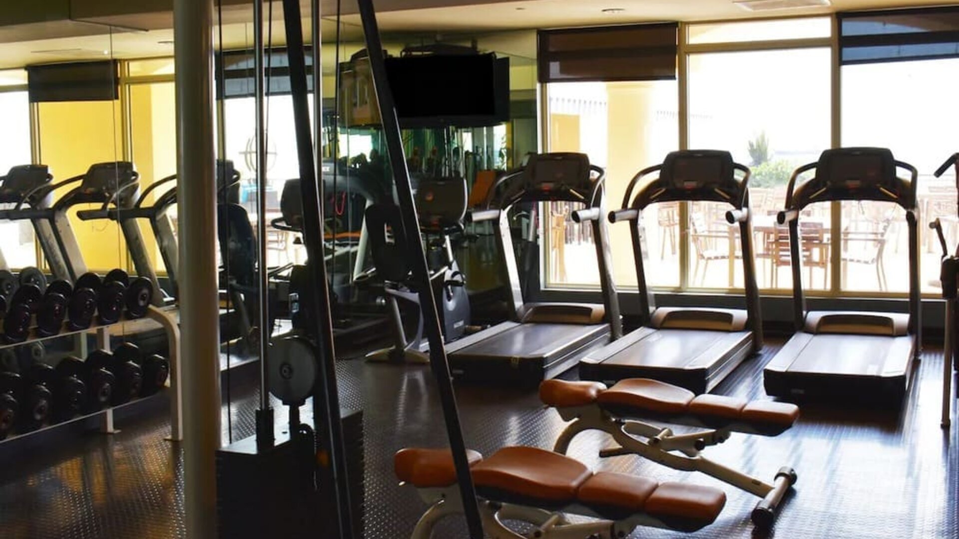 Fitness center available at The Atlantic Hotel & Spa.