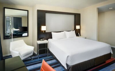 Day use room at Courtyard By Marriott New York Manhattan/Central Park.