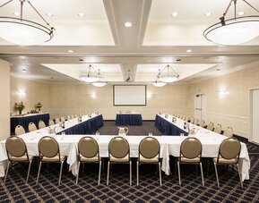 Meeting room at The Marina Inn On San Francisco Bay.