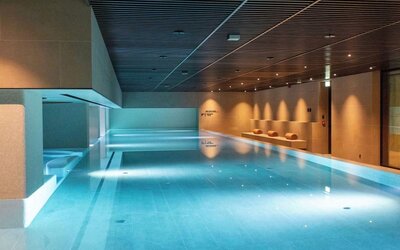 Indoor pool area at Keight Hotel Opatija.