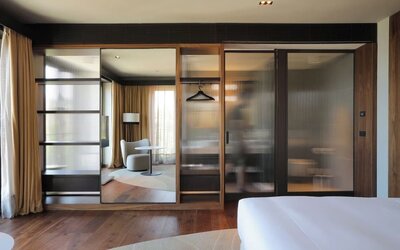 Comfortable king room at Keight Hotel Opatija.