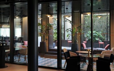 Hotel dining at Keight Hotel Opatija.