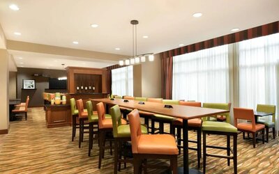 Coworking space at Hampton Inn New York - LaGuardia Airport.