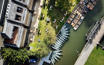 River views at Graduate By Hilton Cambridge.