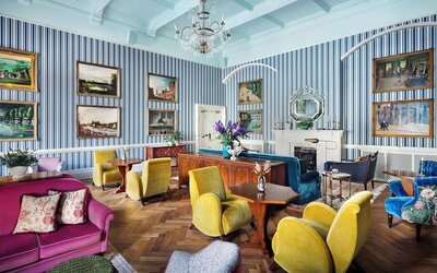 Coworking space at The Randolph Hotel Oxford.