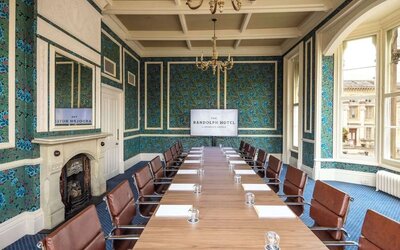 Meeting room at The Randolph Hotel Oxford.