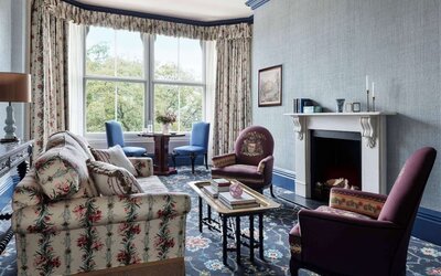 Hotel chimney at The Randolph Hotel Oxford.