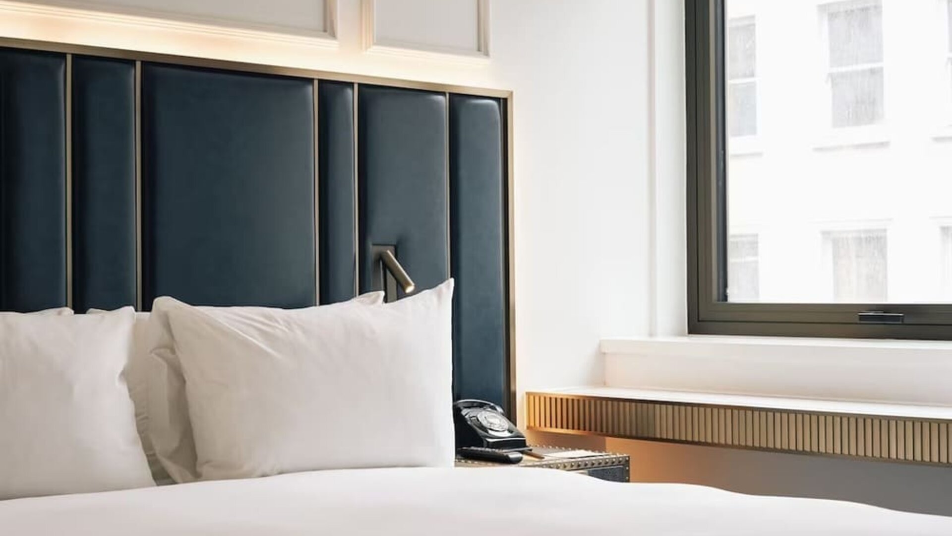 King bed at Page8, Page Hotels.