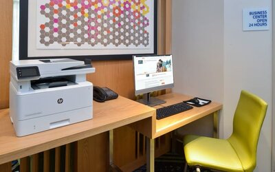 Business center available at Holiday Inn Express & Suites Ottumwa.