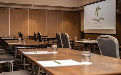 Professional meeting room at Holiday Inn Leicester-Wigston.