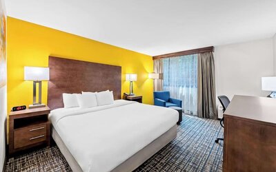 Day use room with work desk at Best Western Inn At Ramsey.