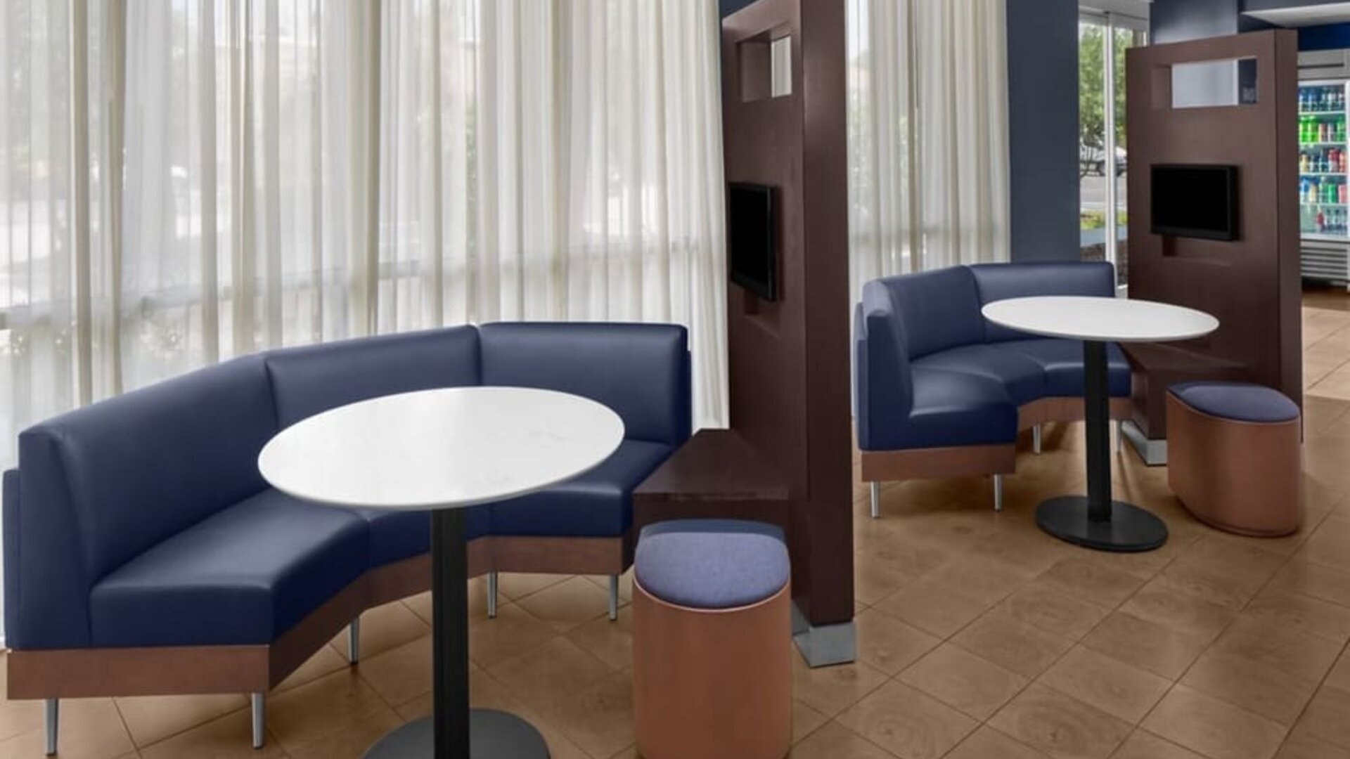 Media pods available at Courtyard By Marriott Tampa Oldsmar.