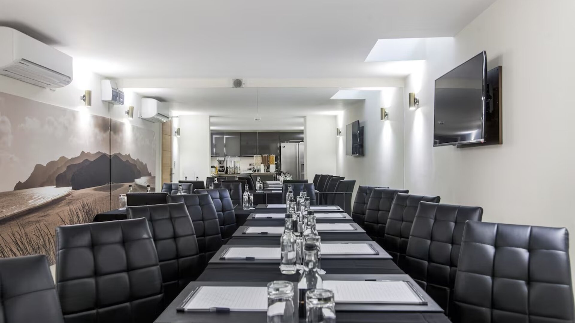 Professional meeting room at Hotel Shepherds Bush London.