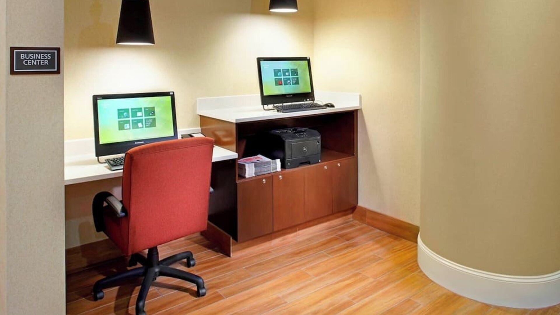 Business center available at Residence Inn Secaucus.
