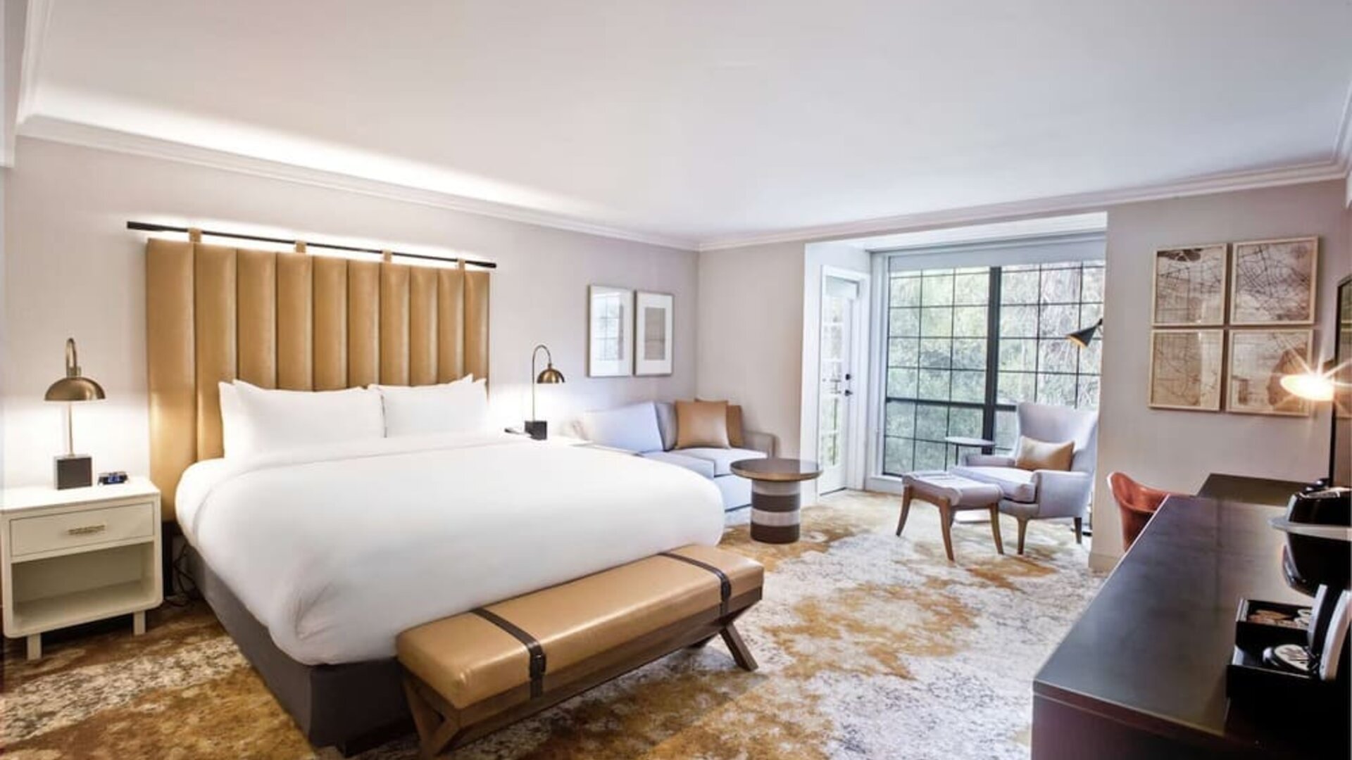 Spacious day use room with natural light at The Inn At Saratoga, Tapestry Collection By Hilton.