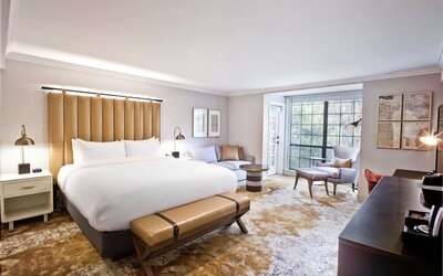 Spacious day use room with natural light at The Inn At Saratoga, Tapestry Collection By Hilton.