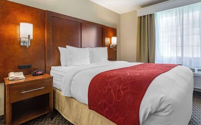 Day use room with natural light at Comfort Suites Phoenix Airport.