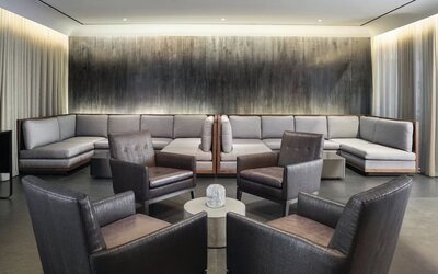 Hotel lounge at The Knickerbocker Hotel.