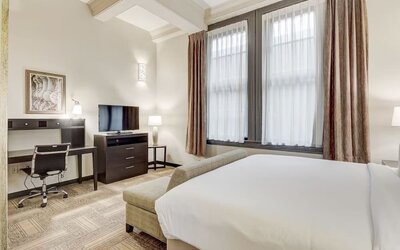 Day use room amenities at Staybridge Suites Baltimore - Inner Harbor.