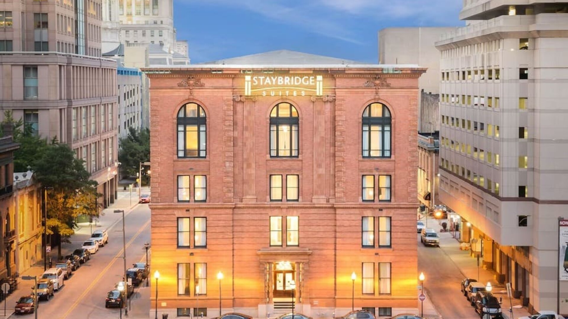 Hotel exterior at Staybridge Suites Baltimore - Inner Harbor.