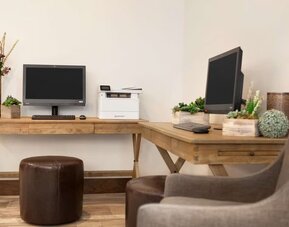 Business center available at Embassy Suites Boulder.
