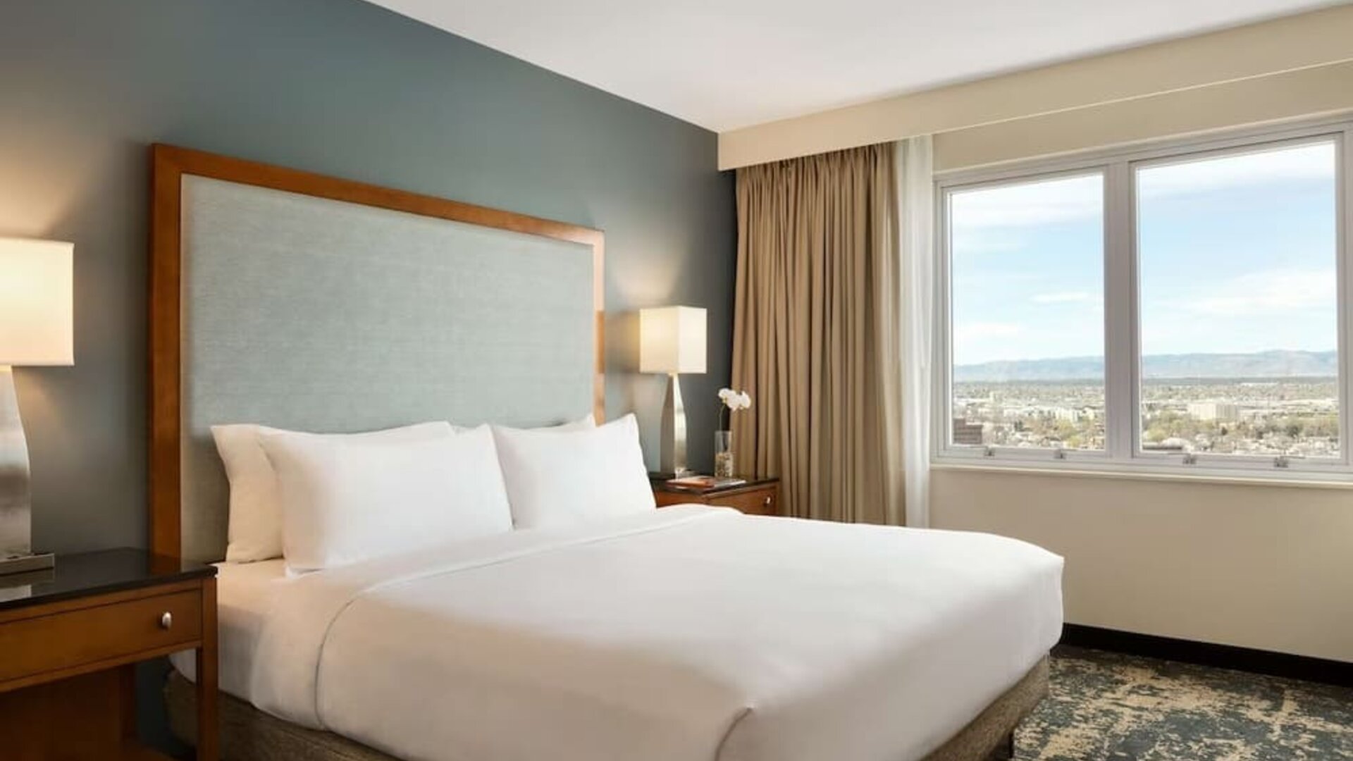 Day use room with natural light at Embassy Suites By Hilton Denver Downtown Convention Center.
