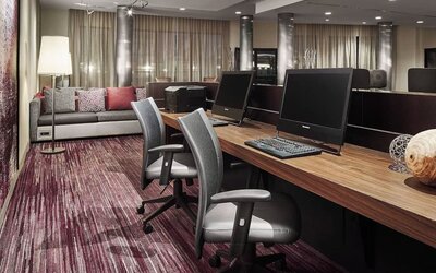 Business center available at Courtyard Bossier City.