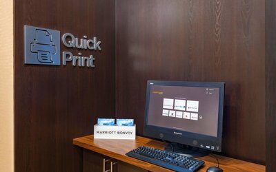 Business center available at Courtyard By Marriott Santa Ana Orange County.