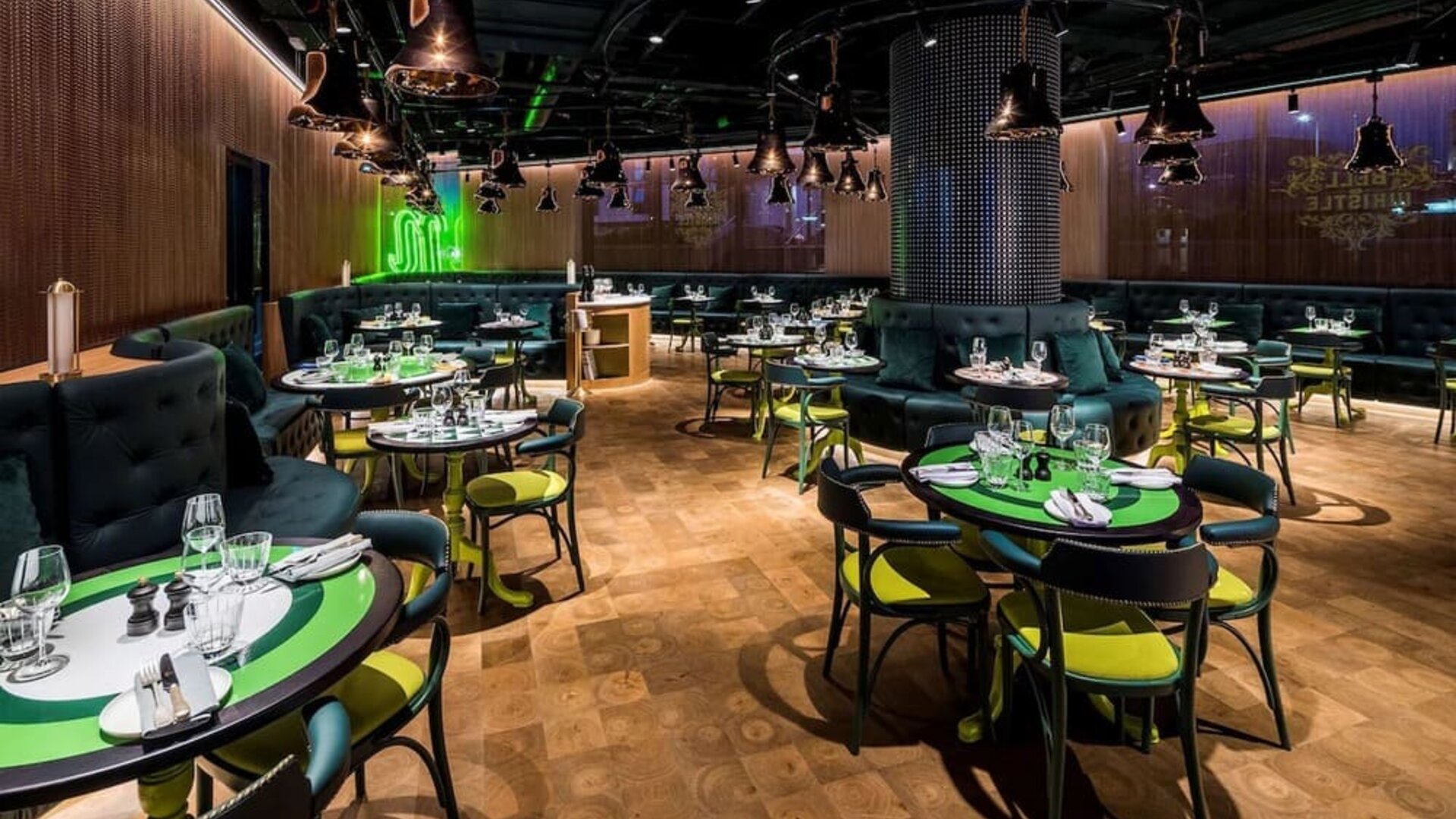 Hotel restaurant at nhow London.