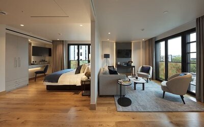 Day use signature suite at Tower Suites Hotel by Blue Orchid.