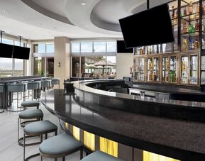 Hotel bar at Marriott Del Mar.