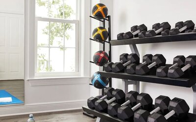 Fitness center at Parrot Key Hotel & Villas.
