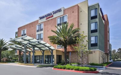 Hotel exterior at SpringHill Suites By Marriott Irvine John Wayne Airport/Orange County.