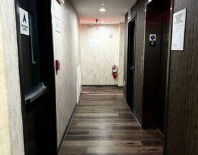 Property hallway at BKWAY HOTEL.