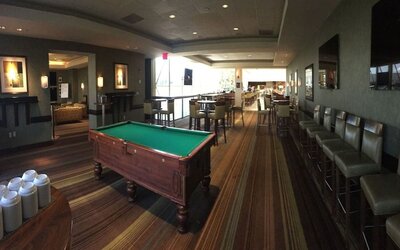 Billiards table available at Hyatt Regency Dallas.
