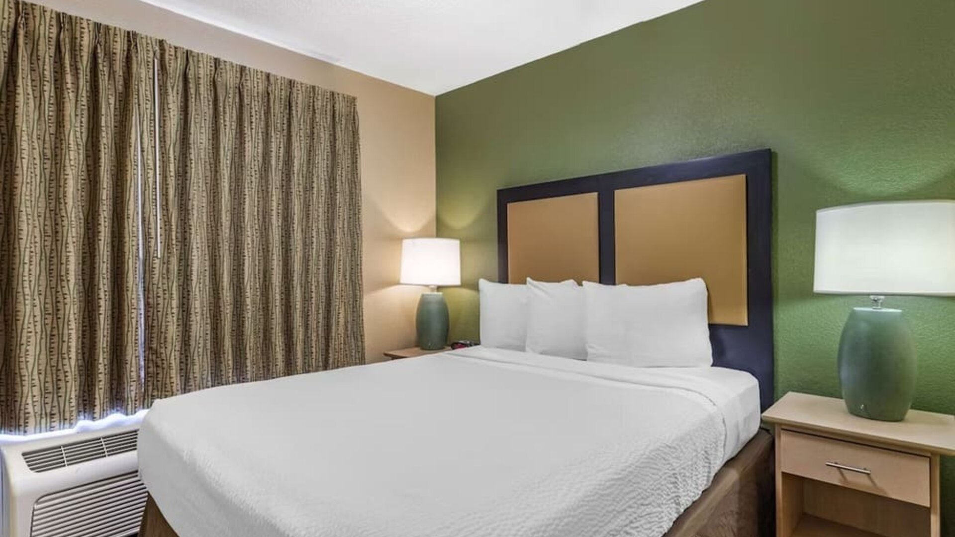 Romantic day room at Extended Stay America.