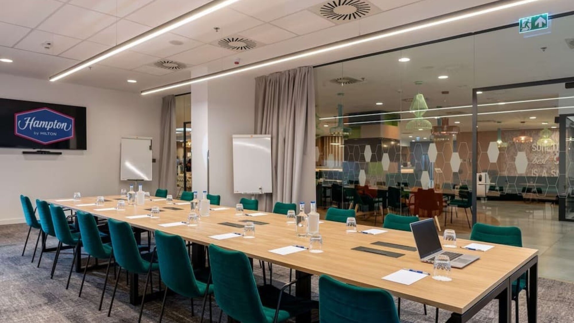 Meeting room at Hampton By Hilton Budapest City Centre.