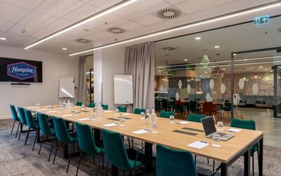 Meeting room at Hampton By Hilton Budapest City Centre.