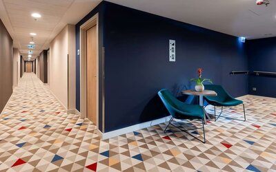 Hotel coworking at Hampton By Hilton Budapest City Centre.