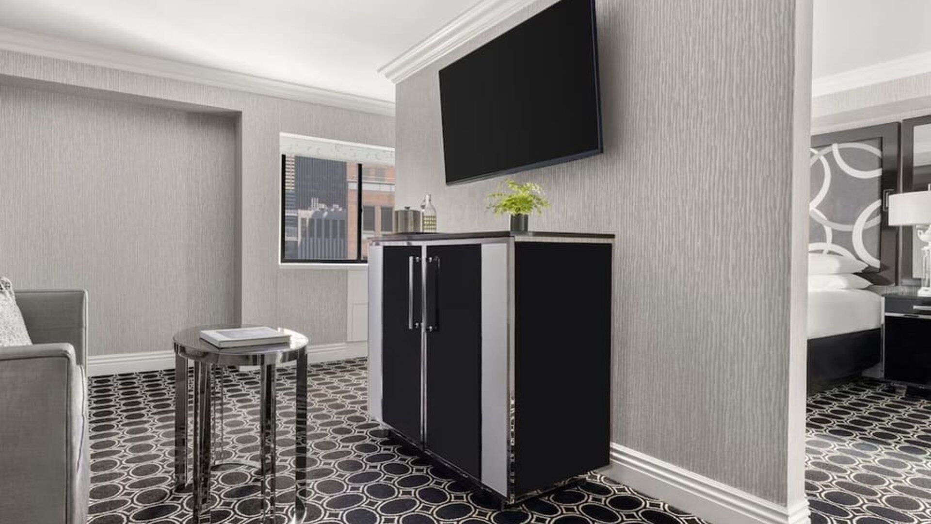 King room with TV at The Muse New York.