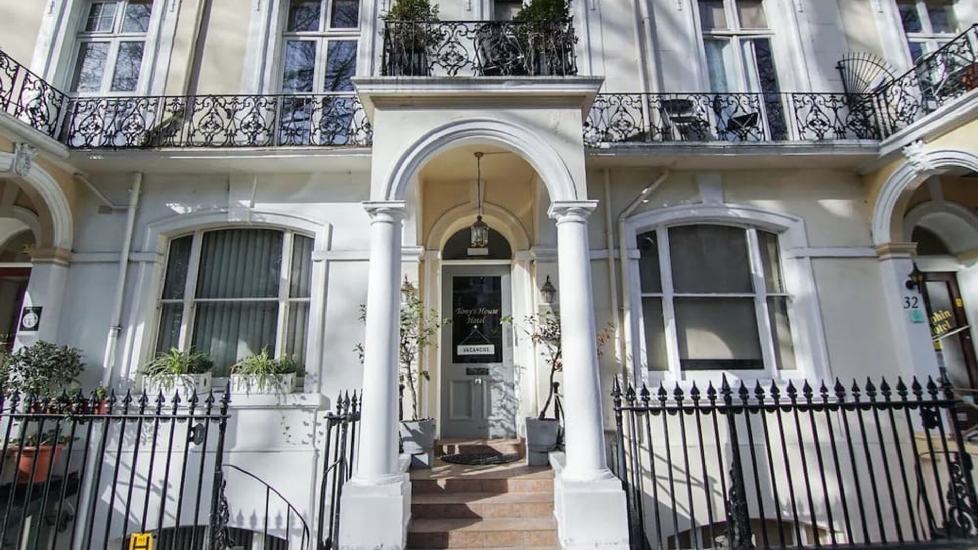 Entrance at Tony's House Hotel.