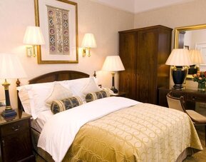 Day use room with work desk at The Colonnade Hotel.