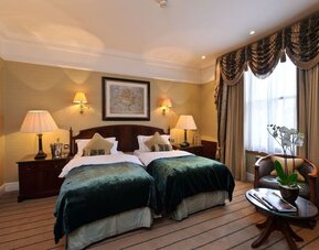 Day use twin room at The Colonnade Hotel.